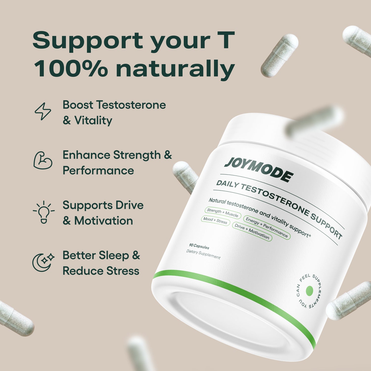 JOYMDE Testosterone Support Complex